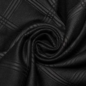 PUNK RAVE Pantalon ‘Goth Plaid’ Noir grossiste 51