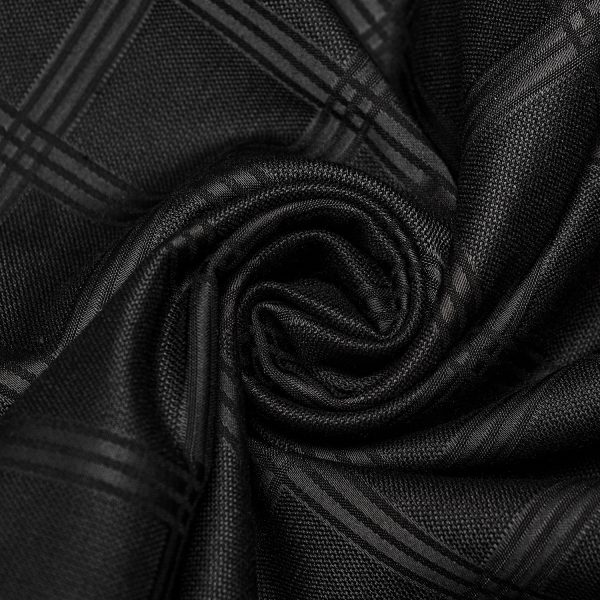 PUNK RAVE Pantalon ‘Goth Plaid’ Noir grossiste 18