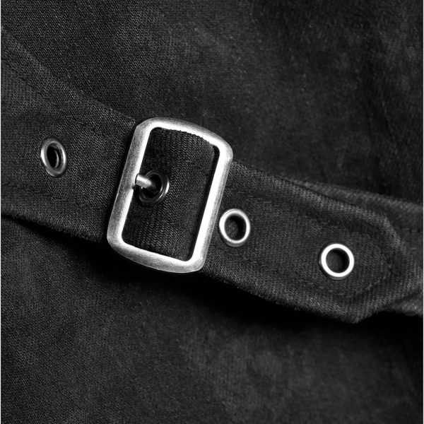 PUNK RAVE Pantalon ‘Gothic Trooper’ Noir SOLDES TOUT À 20