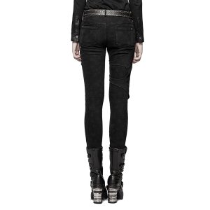 PUNK RAVE Pantalon ‘Gothic Trooper’ Noir SOLDES TOUT À 34