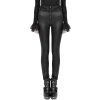 PUNK RAVE Pantalon Gothique ‘Black Soiree’ Noir à prix d'occasion 44