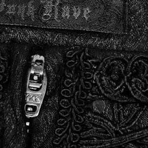 PUNK RAVE Pantalon Gothique ‘Black Soiree’ Noir à prix d'occasion 42