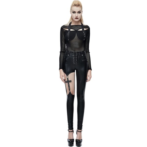 Vente DEVIL FASHION Pantalon ‘Hecate’ Noir 5