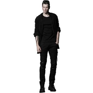 PUNK RAVE Pantalon ‘Mad Max’ Noir grand choix 22