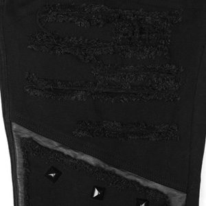 PUNK RAVE Pantalon ‘Mad Max’ Noir grand choix 44