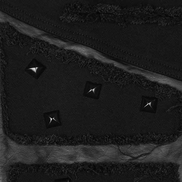 PUNK RAVE Pantalon ‘Mad Max’ Noir grand choix 15