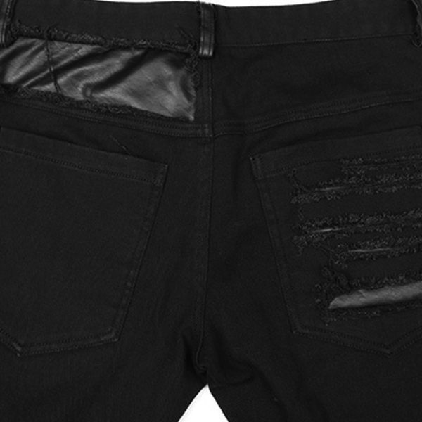 PUNK RAVE Pantalon ‘Mad Max’ Noir grand choix 16