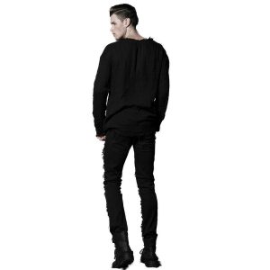 PUNK RAVE Pantalon ‘Mad Max’ Noir grand choix 24