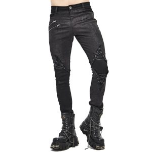 offre spéciale DEVIL FASHION Pantalon ‘New Order’ Noir 42