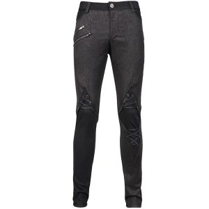 offre spéciale DEVIL FASHION Pantalon ‘New Order’ Noir 46