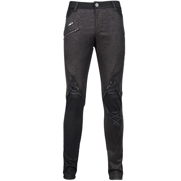 offre spéciale DEVIL FASHION Pantalon ‘New Order’ Noir 14