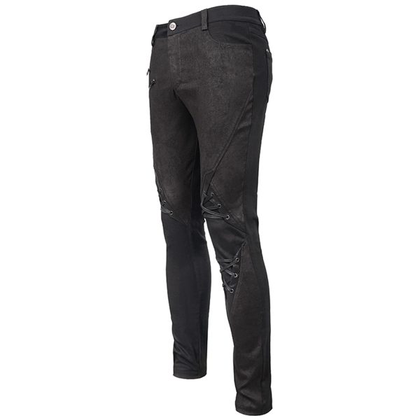 offre spéciale DEVIL FASHION Pantalon ‘New Order’ Noir 16