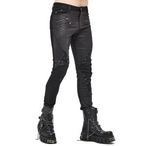 offre spéciale DEVIL FASHION Pantalon ‘New Order’ Noir 40