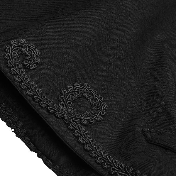 Acheter Maintenant PUNK RAVE Pantalon ‘Noctivagus’ En Jacquard Noir 18