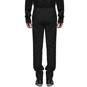 Acheter Maintenant PUNK RAVE Pantalon ‘Noctivagus’ En Jacquard Noir 33