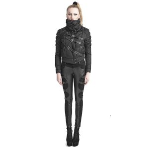 Livraison gratuite PUNK RAVE Pantalon ‘Osiris’ Noir 22