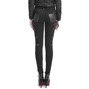 Livraison gratuite PUNK RAVE Pantalon ‘Osiris’ Noir 32