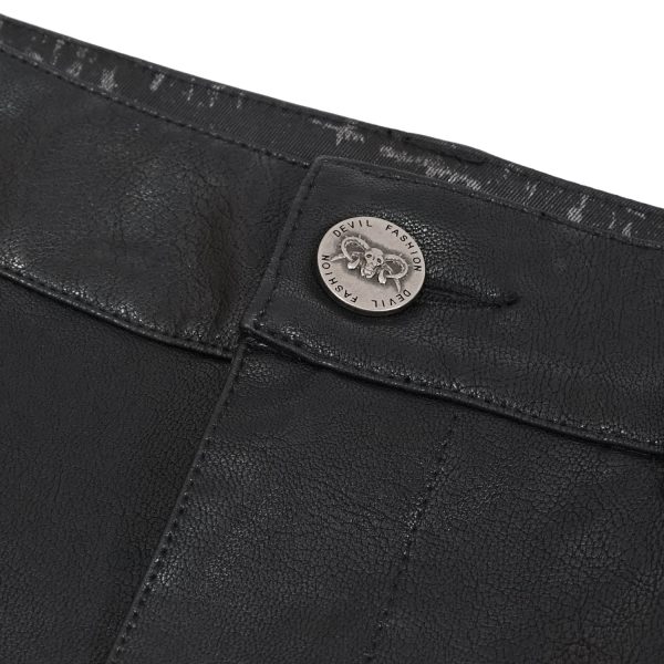 vente à bas prix DEVIL FASHION Pantalon ‘Painted Titan’ Noir 18