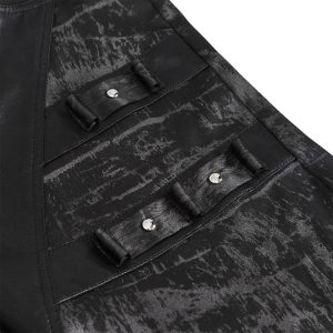 vente à bas prix DEVIL FASHION Pantalon ‘Painted Titan’ Noir 56