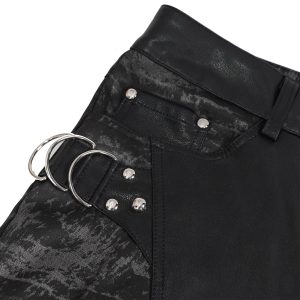 vente à bas prix DEVIL FASHION Pantalon ‘Painted Titan’ Noir 58