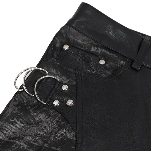 vente à bas prix DEVIL FASHION Pantalon ‘Painted Titan’ Noir 20