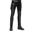 se précipiter pour acheter DEVIL FASHION Pantalon Pour Hommes ‘Dark Punk’ Noir 61