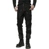 PUNK RAVE Pantalon ‘Punk Broken Hole Net’ Noir prix le plus bas 49