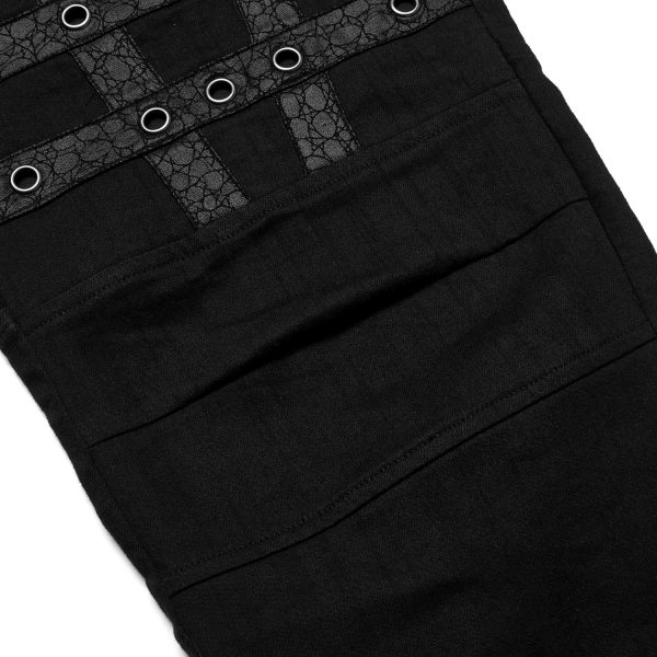 belle PUNK RAVE Pantalon ‘Punk Simple Woven’ Noir 16