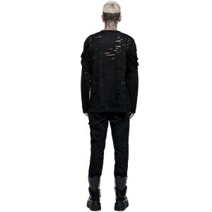 belle PUNK RAVE Pantalon ‘Punk Simple Woven’ Noir 26