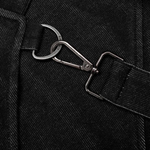 PUNK RAVE Pantalon Sagging ‘Xenos’ Noir prix le plus bas 13