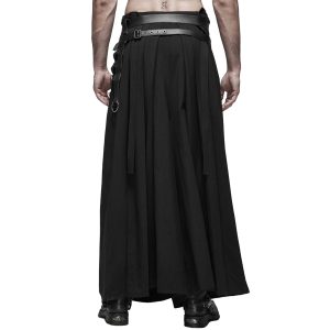 PUNK RAVE Pantalon ‘Samurai’ Noir Nouveau 41