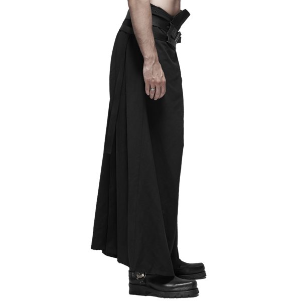 PUNK RAVE Pantalon ‘Samurai’ Noir Nouveau 13