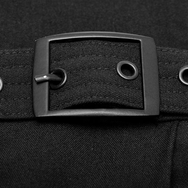 PUNK RAVE Pantalon ‘Samurai’ Noir Nouveau 19