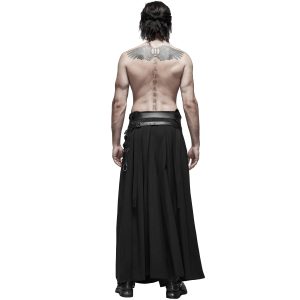 PUNK RAVE Pantalon ‘Samurai’ Noir Nouveau 25