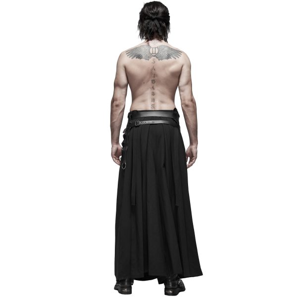 PUNK RAVE Pantalon ‘Samurai’ Noir Nouveau 4