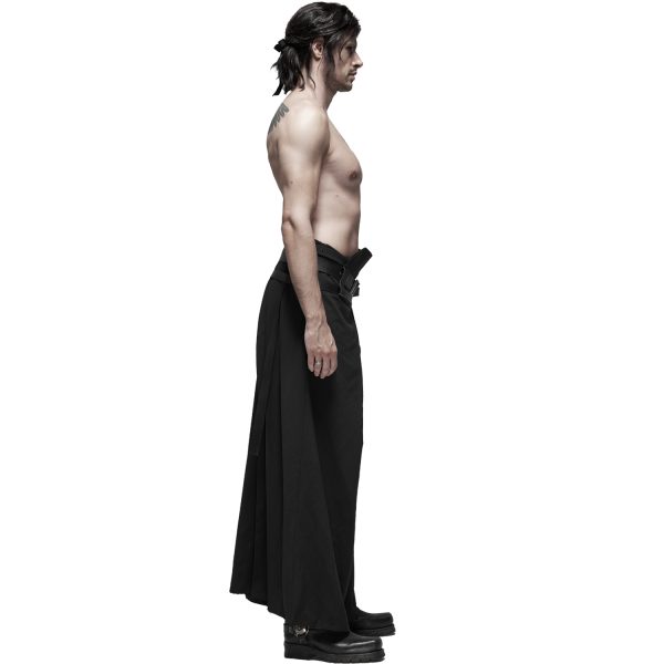 PUNK RAVE Pantalon ‘Samurai’ Noir Nouveau 5