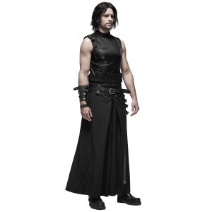PUNK RAVE Pantalon ‘Samurai’ Noir Nouveau 31