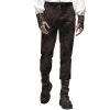 haute qualité PUNK RAVE Pantalon Steampunk ‘Coyote’ Marron 40