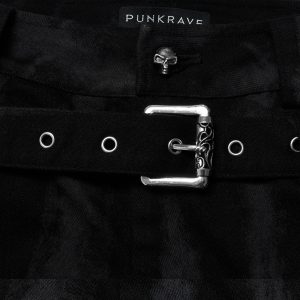 boutique PUNK RAVE Pantalon ‘Stremoth’ Noir 41
