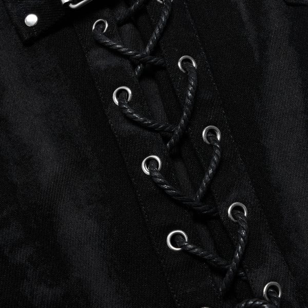 boutique PUNK RAVE Pantalon ‘Stremoth’ Noir 15