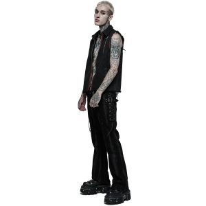 boutique PUNK RAVE Pantalon ‘Stremoth’ Noir 23