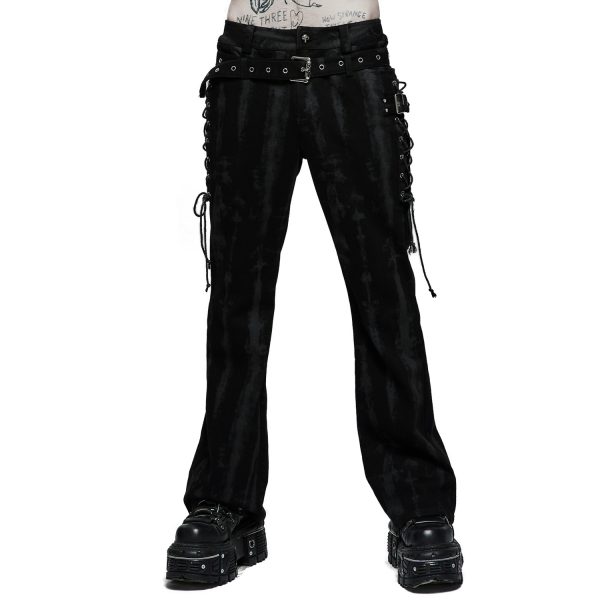 boutique PUNK RAVE Pantalon ‘Stremoth’ Noir 6