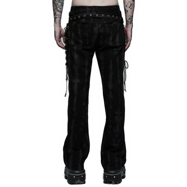 boutique PUNK RAVE Pantalon ‘Stremoth’ Noir 7