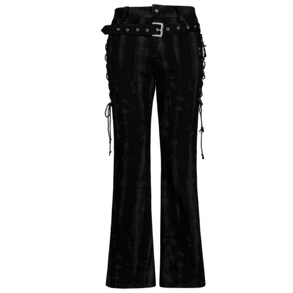 boutique PUNK RAVE Pantalon ‘Stremoth’ Noir 10
