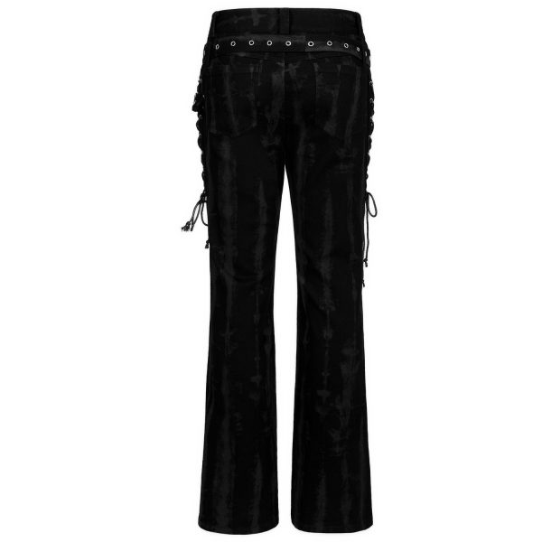 boutique PUNK RAVE Pantalon ‘Stremoth’ Noir 11
