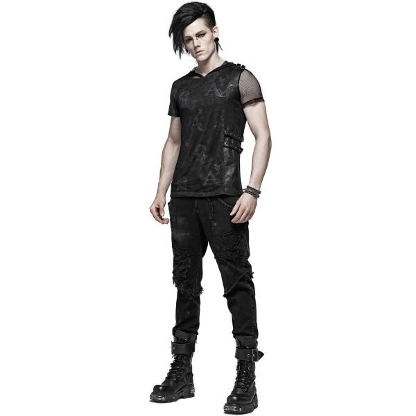 Authentic Original licence PUNK RAVE Pantalon ‘The Dark Tower’ Noir 3