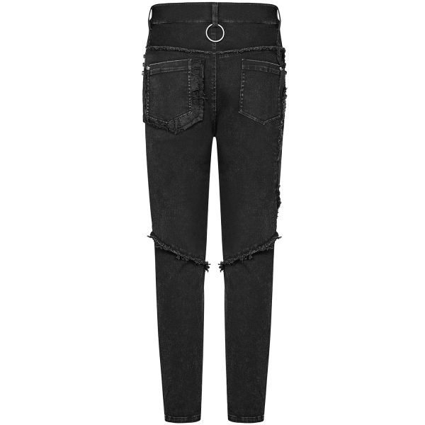 Authentic Original licence PUNK RAVE Pantalon ‘The Dark Tower’ Noir 12