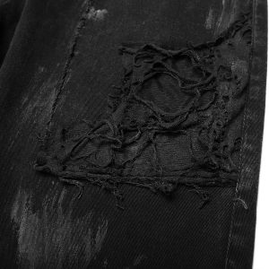 Authentic Original licence PUNK RAVE Pantalon ‘The Dark Tower’ Noir 50