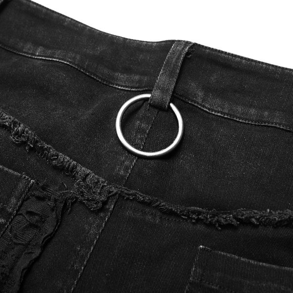 Authentic Original licence PUNK RAVE Pantalon ‘The Dark Tower’ Noir 19