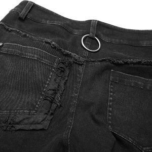 Authentic Original licence PUNK RAVE Pantalon ‘The Dark Tower’ Noir 58